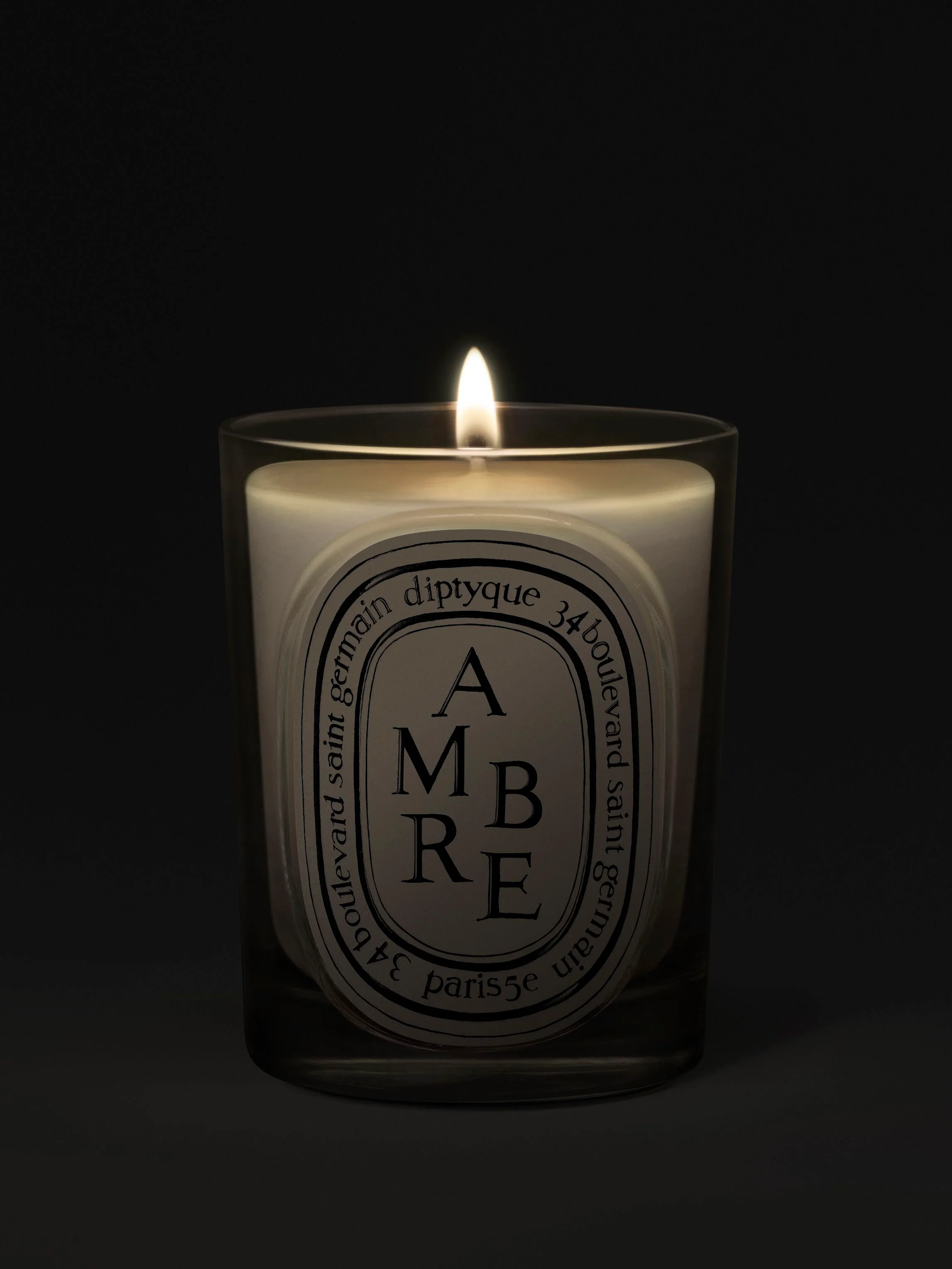 Ambre (Amber) Scented Candle - Image 3
