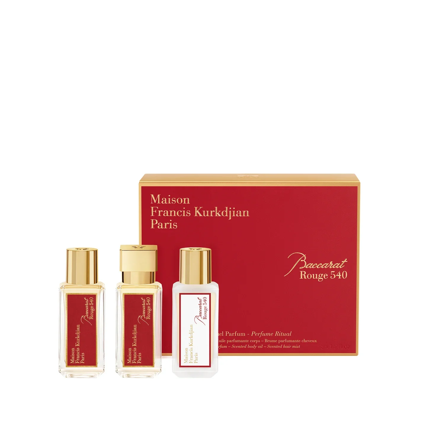 BACCARAT ROUGE 540 - FRAGRANCE RITUAL SET 3X35 ML