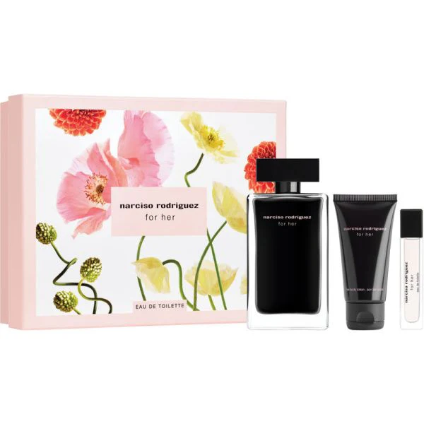 For Her Gift Set: Eau De Toilette 100ML + 10ML + Body Lotion 50ML