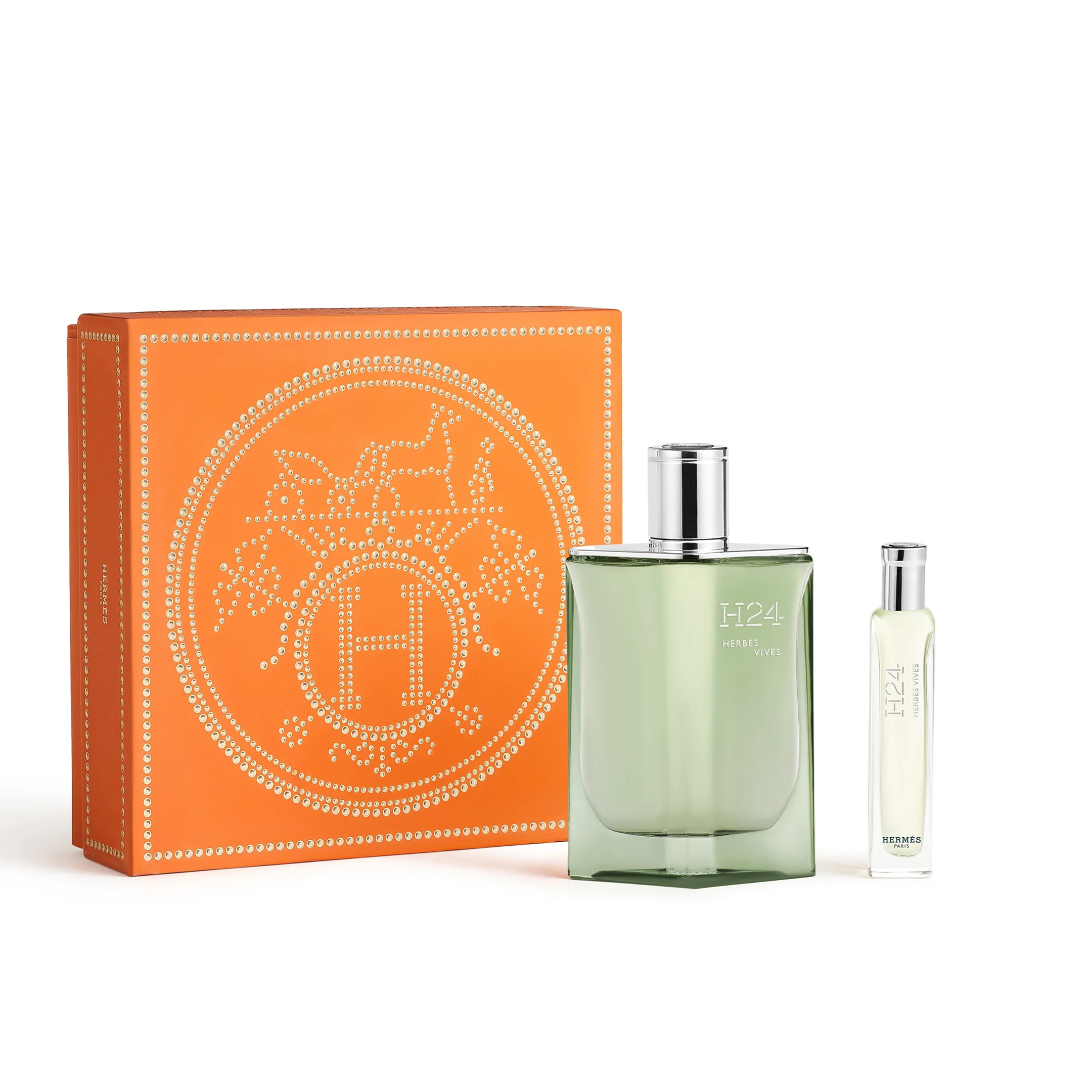H24 Herbes Vives gift set, Eau de Parfum, 100 ml + 15 ml