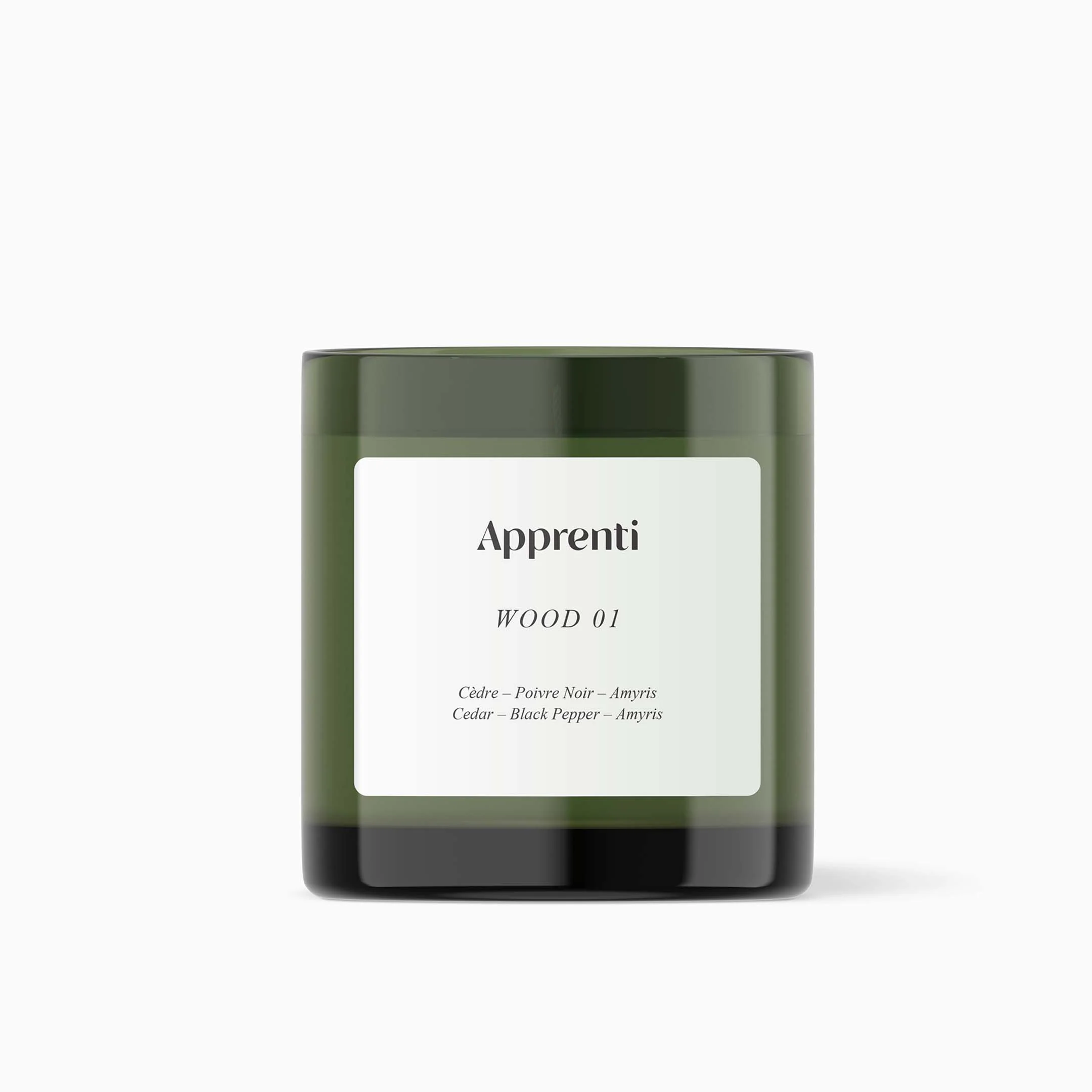 Wood 01 Candle